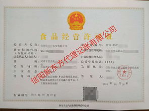 如何在信阳办理房产经纪人证、食品经营许可证及教育咨询公司注册